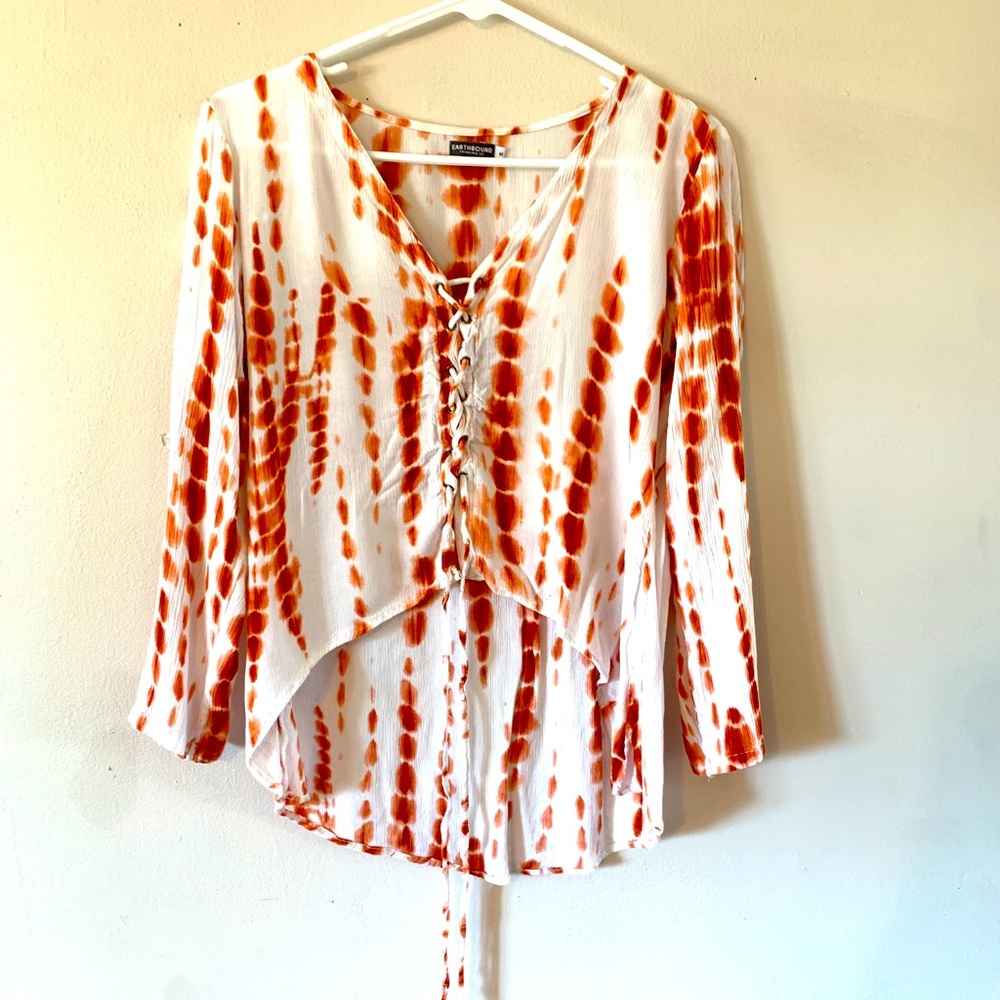 Long Sleeve Tye Dye Shirt!!